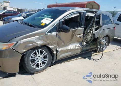 2011 Honda Odyssey Ex-L from USA, damaged, VIN 5FNRL5H60BB006163